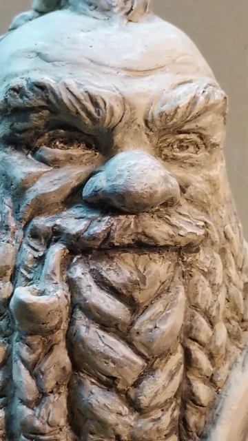 Гном. Dwarf. керамическая скульптура для сада в стиле фэ? смотреть онлайн