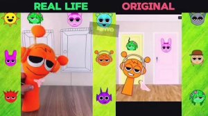 СПРУНКИ ШОУ! В Жизни реальной СПРУНКИ ещё круче! Sprunki incredibox really!