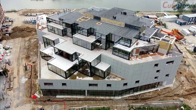 Паркинг с офисами и ритейлом в г. Новосибирск смотреть онлайн