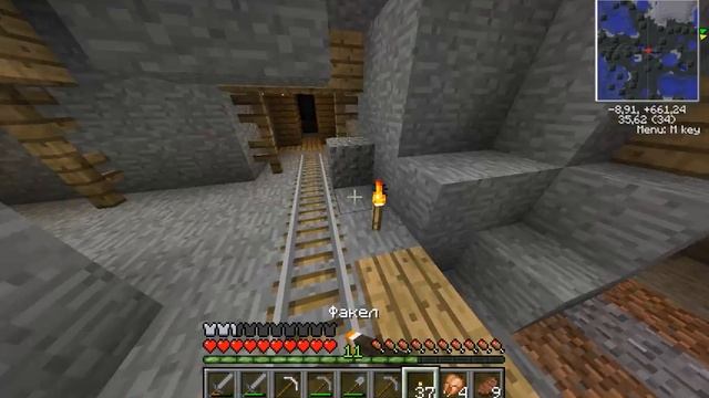 Let's Play по Minecraft 1.5.2 ( 4 серия - Поход в шахту часть 1 ) смотреть онлайн