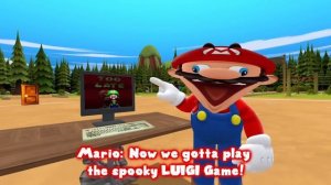 Mario Plays Mario.exe ft. Luigi (Русская озвучка)