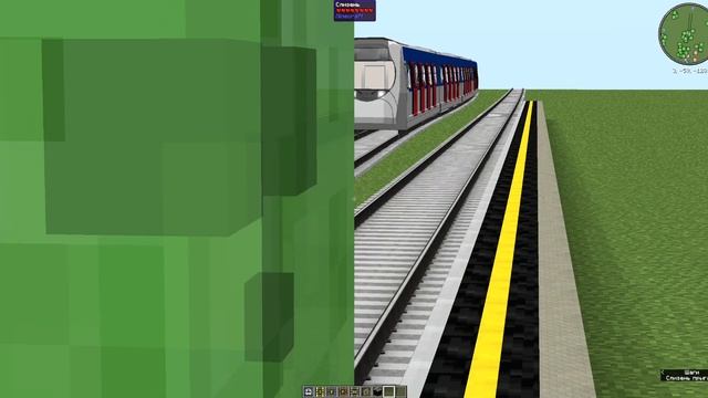 Новое метро MTR Minecraft Transit Railway SP1900 смотреть онлайн