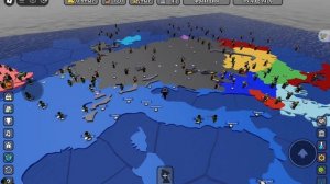 ИГРА В ROBLOX В РЕЖИМ ЗАВОЕВАНИЯ ЕВРОПЫ , ЗАВОЕВАЛ ЕВРОПУ