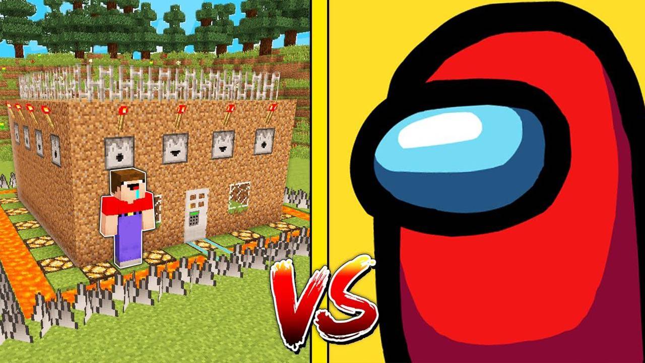 AMONG US ПРОТИВ САМЫЙ ЗАЩИЩЕННЫЙ ДОМ В МАЙНКРАФТ! НУБИК ПЭНН И ДЕВУШКА ЛАРА ПРО MINECRAFT смотреть онлайн