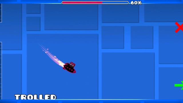 Зачем я только играл в этот уровень с обманкой в Geometry Da смотреть онлайн