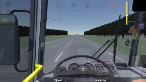 Proton bus simulator ПАЗ-32053 рестайлинг на карте motor depot