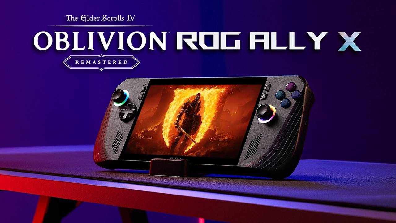 Oblivion Remastered on the ROG ALLY X Is Amazing! BEST Settings смотреть онлайн