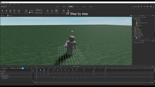 Как сделать анимацию для NPC в Roblox Studio | НПС машет рукой смотреть онлайн