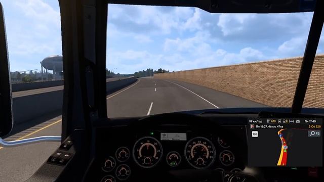 American Truck Simulator Доставляємо цемент по Каліфорнії (20 т) №8 смотреть онлайн