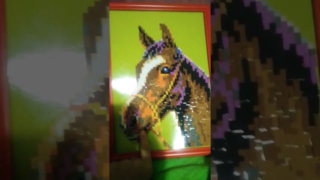 Заполнение картины квадратиками смотреть онлайн