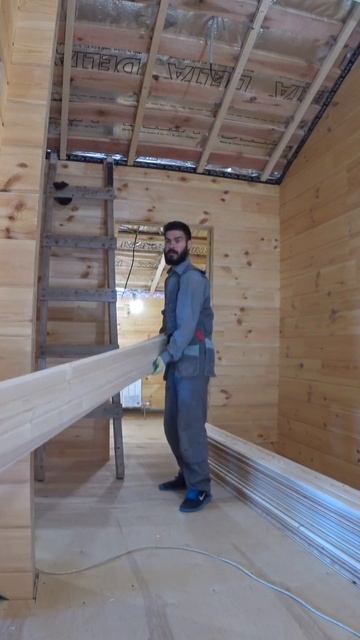 #341 Подъем планкен на 2рой этаж. Отделка, рабочий момент смотреть онлайн