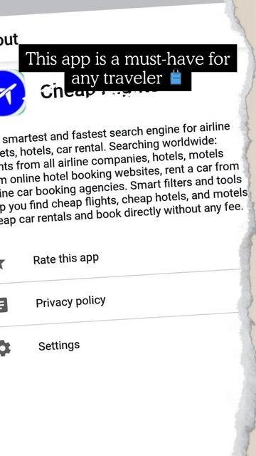 How To Find Cheap Flights ✈️ #cheapflights #flight #airticket #downloadnow  #traveldeals #travel