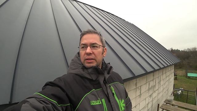 Фальцевая кровля для холодных крыш, бюджетный вариант