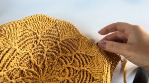 СОЙТИ С УМА: ВЯЖЕМ СУМКУ МЕЧТЫ "MANDALA" МАСТЕР-КЛАСС!  AMAZING CROCHET BAG