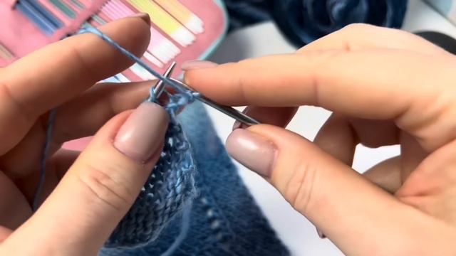 ПРОСТАЯ КЛАССНАЯ ШАЛЬ! Вы удивитесь! МАСТЕР-КЛАСС BEAUTIFUL KNITTING SHAWL смотреть онлайн