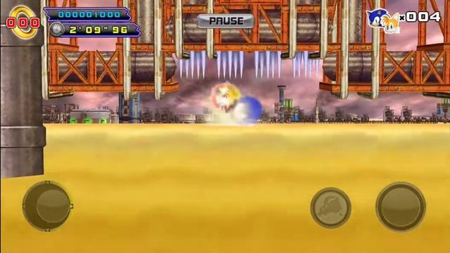 проснулся рано и играет в Sonic The Hedgehog 4 Episode 2