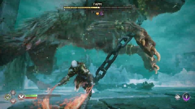 БИТВА С ГАРМОМ \|/ God of War Ragnarok #20 смотреть онлайн
