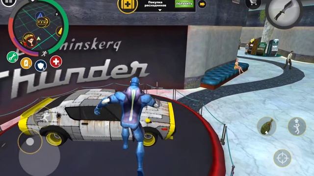 На мотоцикле в Rope Hero Vice Town #ropeherovicetown смотреть онлайн