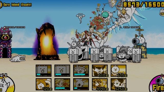 Получил тру форму крейзи рыбе/maniac fish/The Battle Cats