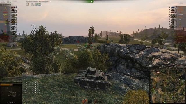 T7 Combat Car - Рудники - Стандартный бой (Мастер, 0.9.4)