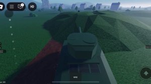 Играю в Roblox в режим «WW2 симулятор танков"