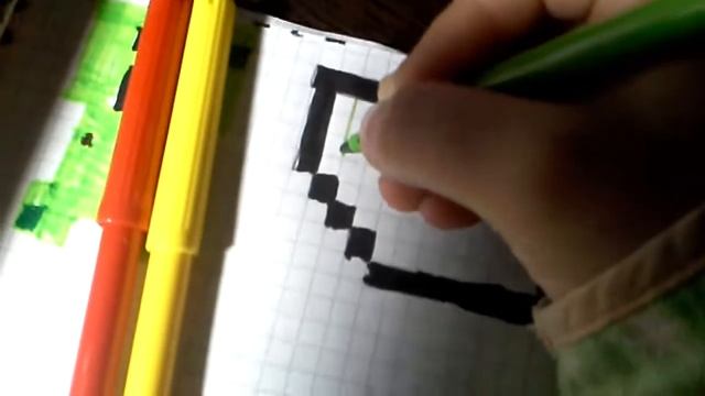 рисуем по клеточкам арбуз . смотреть онлайн