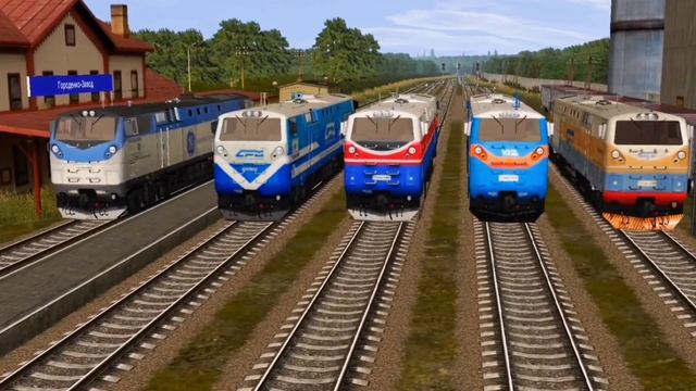 GE TE33A/TE33AC Locomotive | Тепловоз GE ТЭ33А/АС | #trainzsimulator #trainzsimulatorandroid