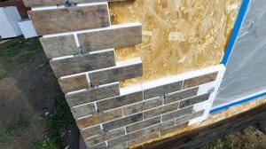 Установка термопанелий на OSB