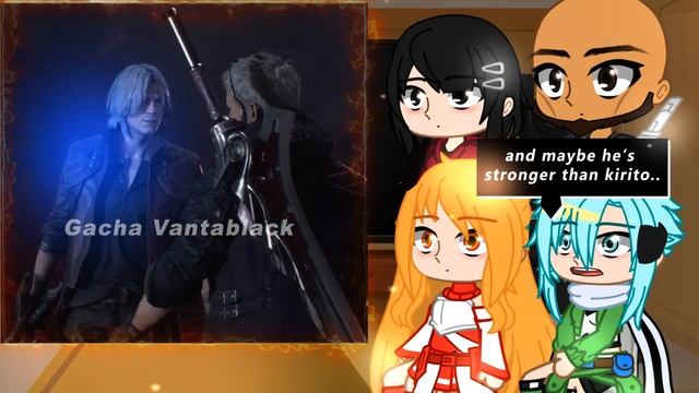 Sao react to kirito as dante part 6 смотреть онлайн