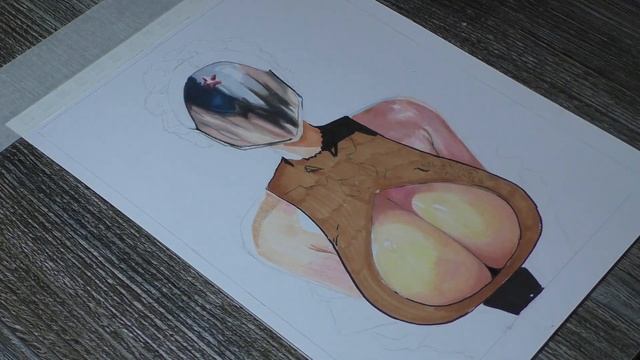 Drawing Atomic Heart/Рисование атомик харт  #atomicheart #atomicheartgameplay
