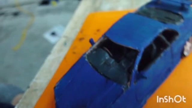 Nissan Skyline GTR R34 из пластилина