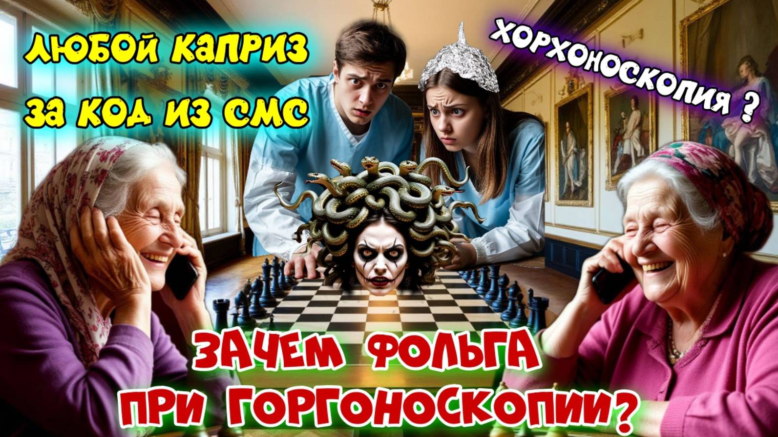 🔥🤡МОШЕННИКИ ИЗ ПОЛИКЛИНИКИ НЕ НОСЯТ ШАПОЧЕК ИЗ ФОЛЬГИ😜 смотреть онлайн