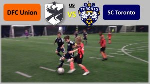 Детский Футбол в Канаде. СК ТОРОНТО против ФК СОЮЗ. Возраст до 9 лет.