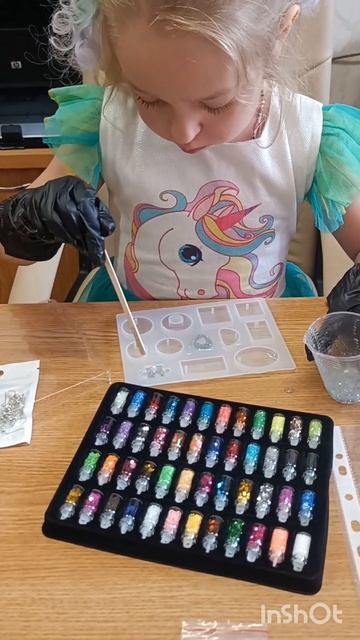 Набор для творчества с эпоксидной смолой. Процесс и чт смотреть онлайн