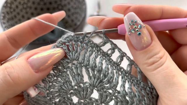 Хит: вяжем авторскую тунику «Magnifique»! Часть 3 МАСТЕР-КЛАСС! Сrochet tunic смотреть онлайн