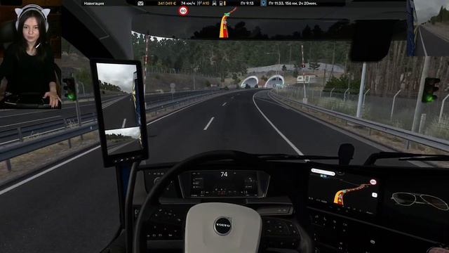 FH6 Aero и Греция. Девушка играет в ЕТС 2 смотреть онлайн