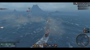 World Of Sea Battle! Арена. San Martin на адмиралках!