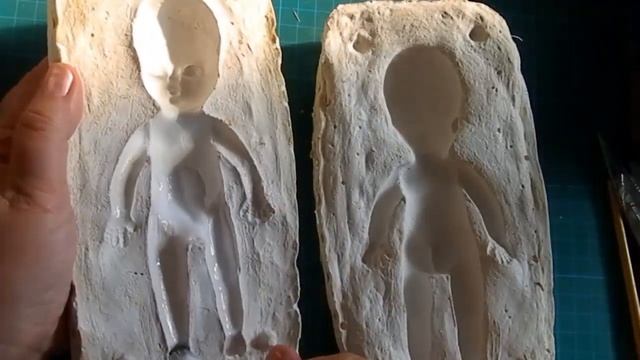 Урок 4. Кукла из протезного желатина. ГипсЛак