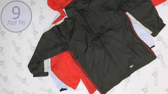 LIGHT JACKETS N ветровки 9 Цена кг : 17.29 евро сток одежда оптом