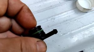 как отремонтировать клапан химии Керхер