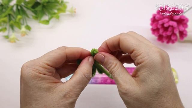 🌸 Цветы Гвоздики своими руками 🌸 Beautiful Flowers with Pipe Cleaner смотреть онлайн