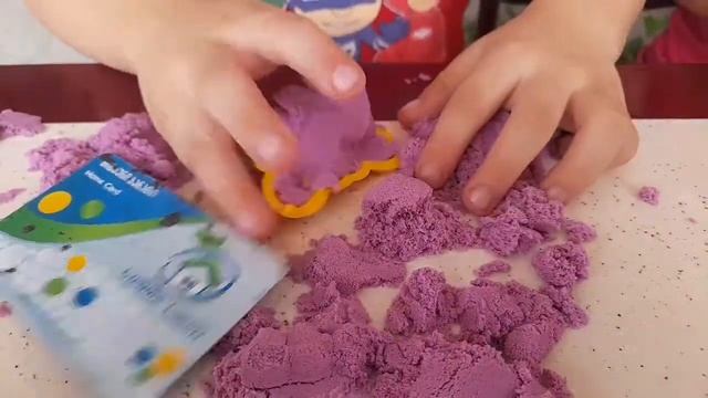 Кинетический песок и Слайм. смотреть онлайн