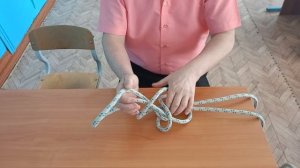 Как связать узел "двойной булинь" петлёй и на опоре.