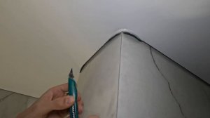 Как сделать теневой угол на натяжном потолке.