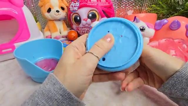 РАСПАКОВКА РАДУЖНЫХ РОЖКОВ PUPPYCORN CRY BABIES