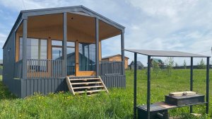 Дом с сауной 60 м2 в СНТ Солнечный берег-2 
(МО,  г. Клин)