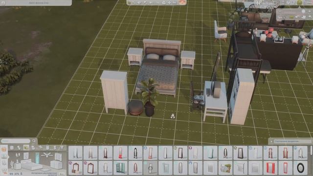 Sims4| Построила ДОМ НАОБОРОТ| Сначала предметы потом ст? смотреть онлайн
