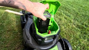 Газонокосилка аккумуляторная Greenworks 40 v