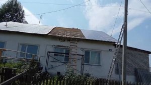 монтаж профлиста мп20