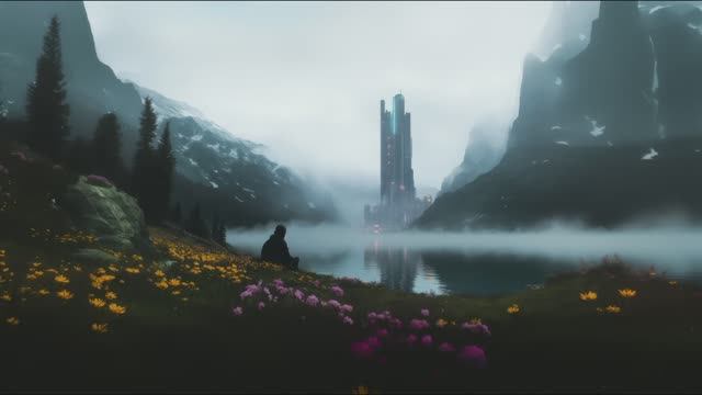 Petralume - Serene Ambient Sci Fi Music with Nature Ambience for Spring смотреть онлайн